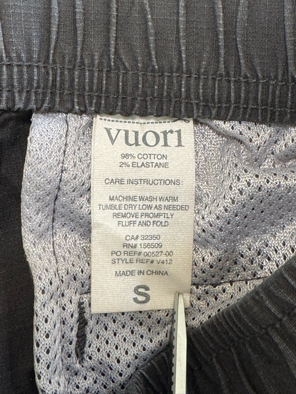 Vuori Mens Ripstop Climber Pant Size Small (28x32) See Photo Dark Grey #V412 - Picture 8 of 12